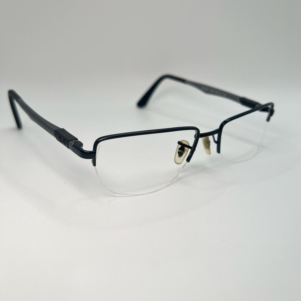 Ray-Ban RB6263 2503 Eyeglasses Silver Black Frames Only 52-17-145